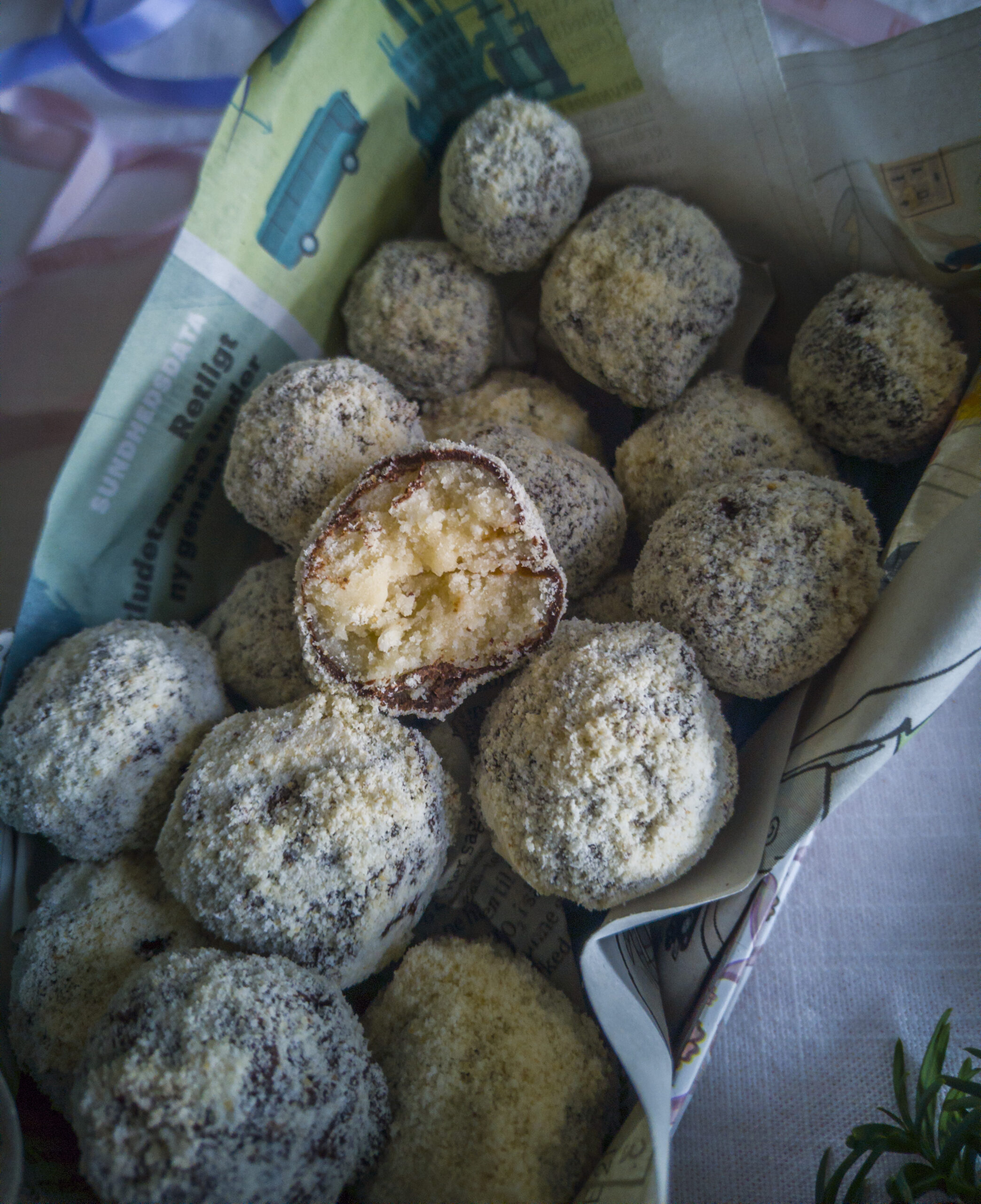 Vegan Snowballs Sweet Chamomilla